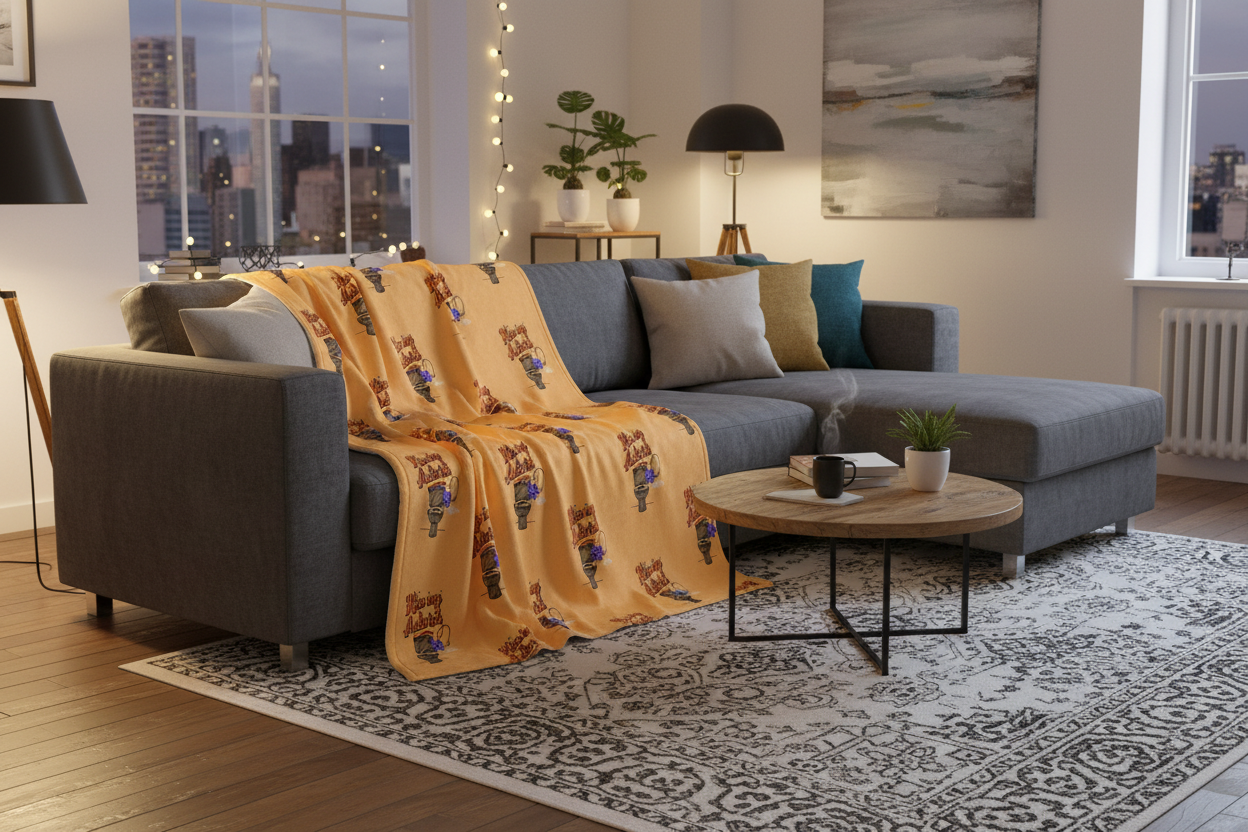 Kiss My As*terisk Throw Secondary image