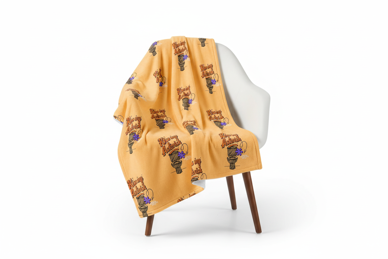 Kiss My As*terisk Throw Main image