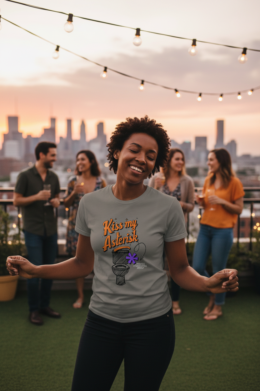 Kiss my Asterisk Short-Sleeve Unisex T-Shirt