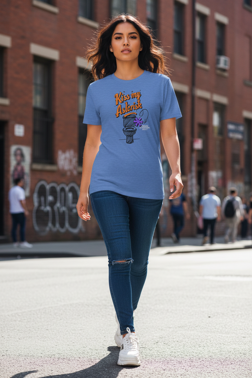 Kiss my Asterisk Short-Sleeve Unisex T-Shirt