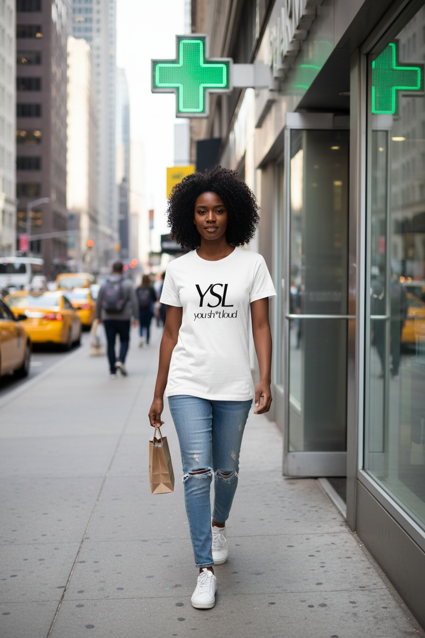 You Sh*t Loud Short-Sleeve Unisex T-Shirt Secondary image