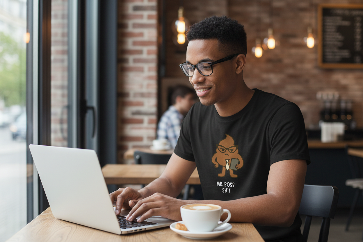 Mr Boss Sh*t Unisex t-shirt Secondary image