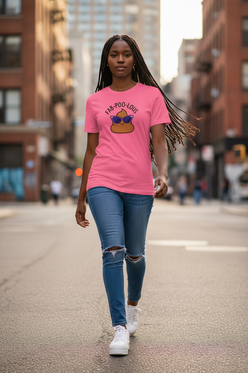 FAB-POO-LOUS! Unisex t-shirt Secondary image