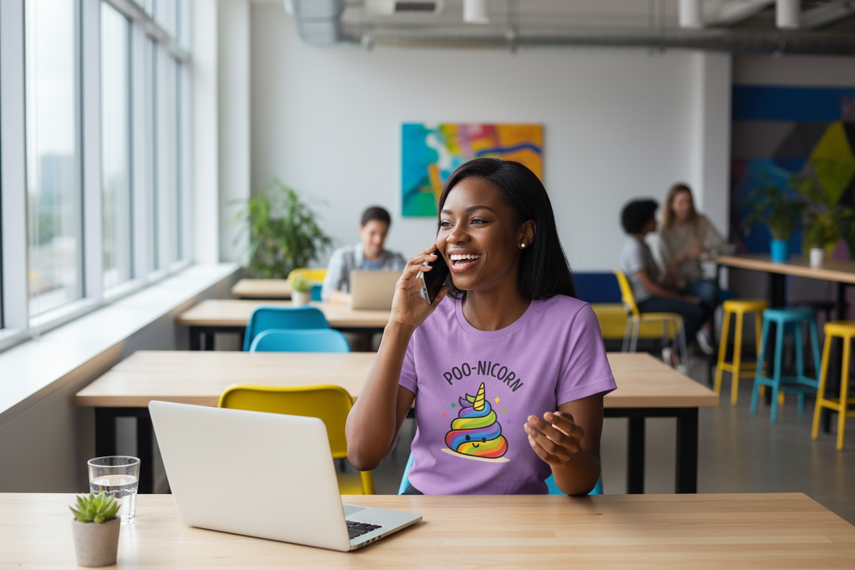 Poo-nicorn Unisex t-shirt Secondary image