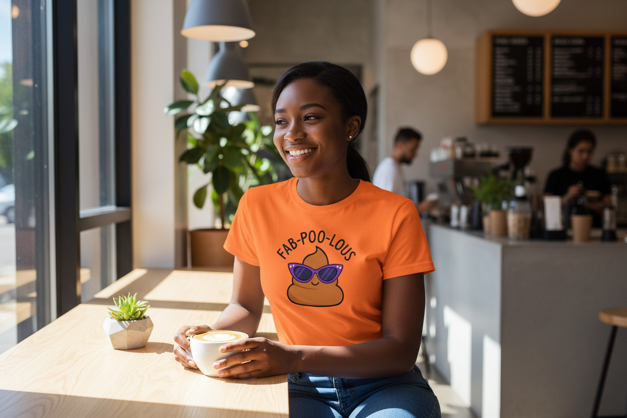 FAB-POO-LOUS! Unisex t-shirt Secondary image